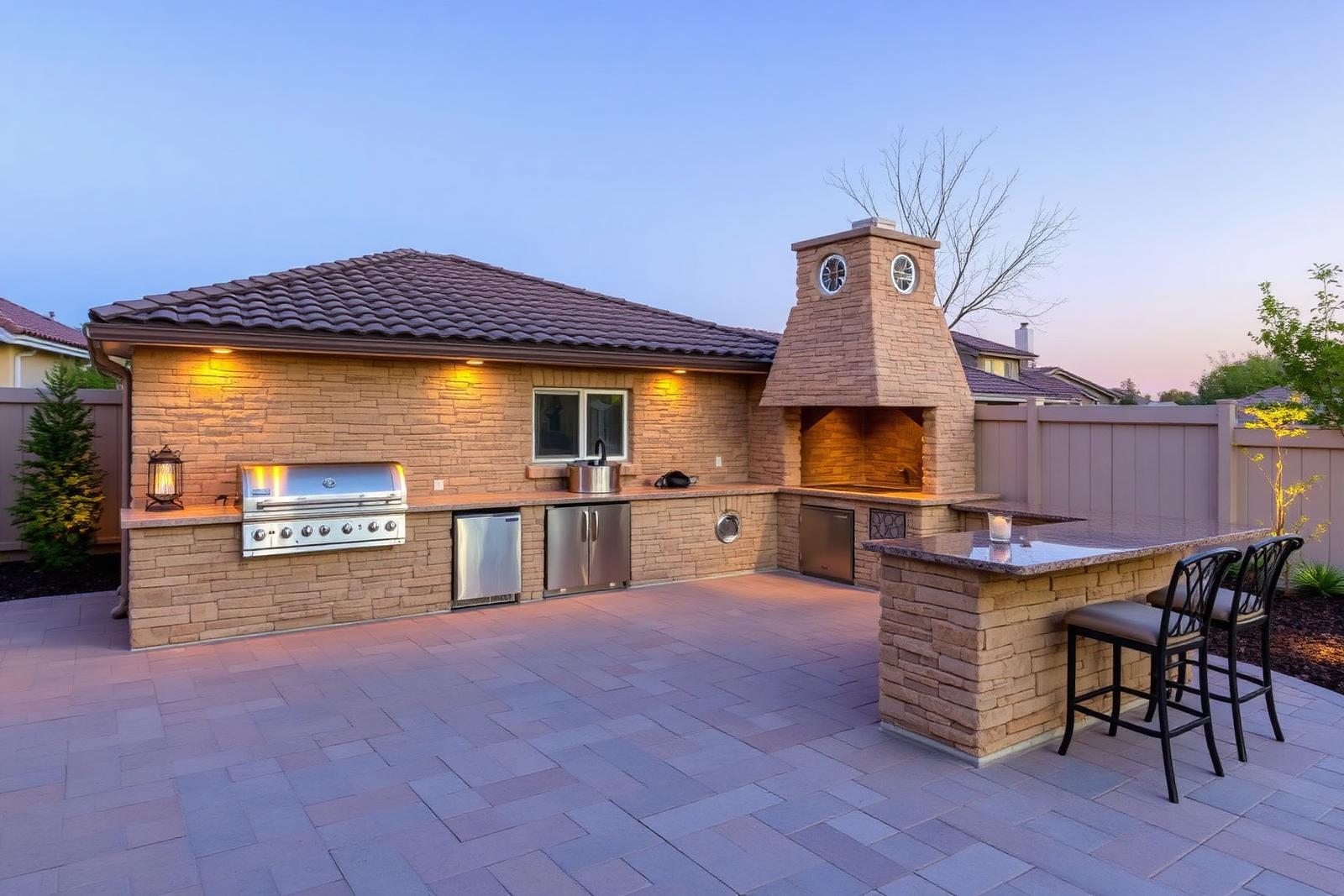 Outdoor Kitchens & BBQs